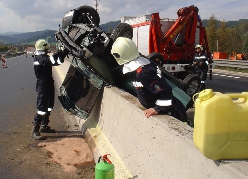 VU auf der S6 bei Langenwang