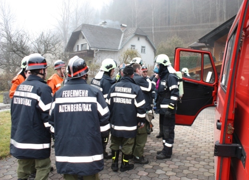 Brandeinsatz in Altenberg