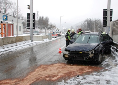 Mehrere Unfälle nach Wintereinbruch!