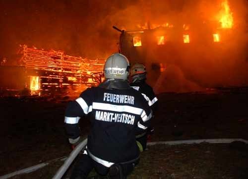 Großbrand in der Veitsch