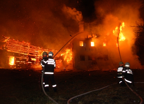 Großbrand in der Veitsch